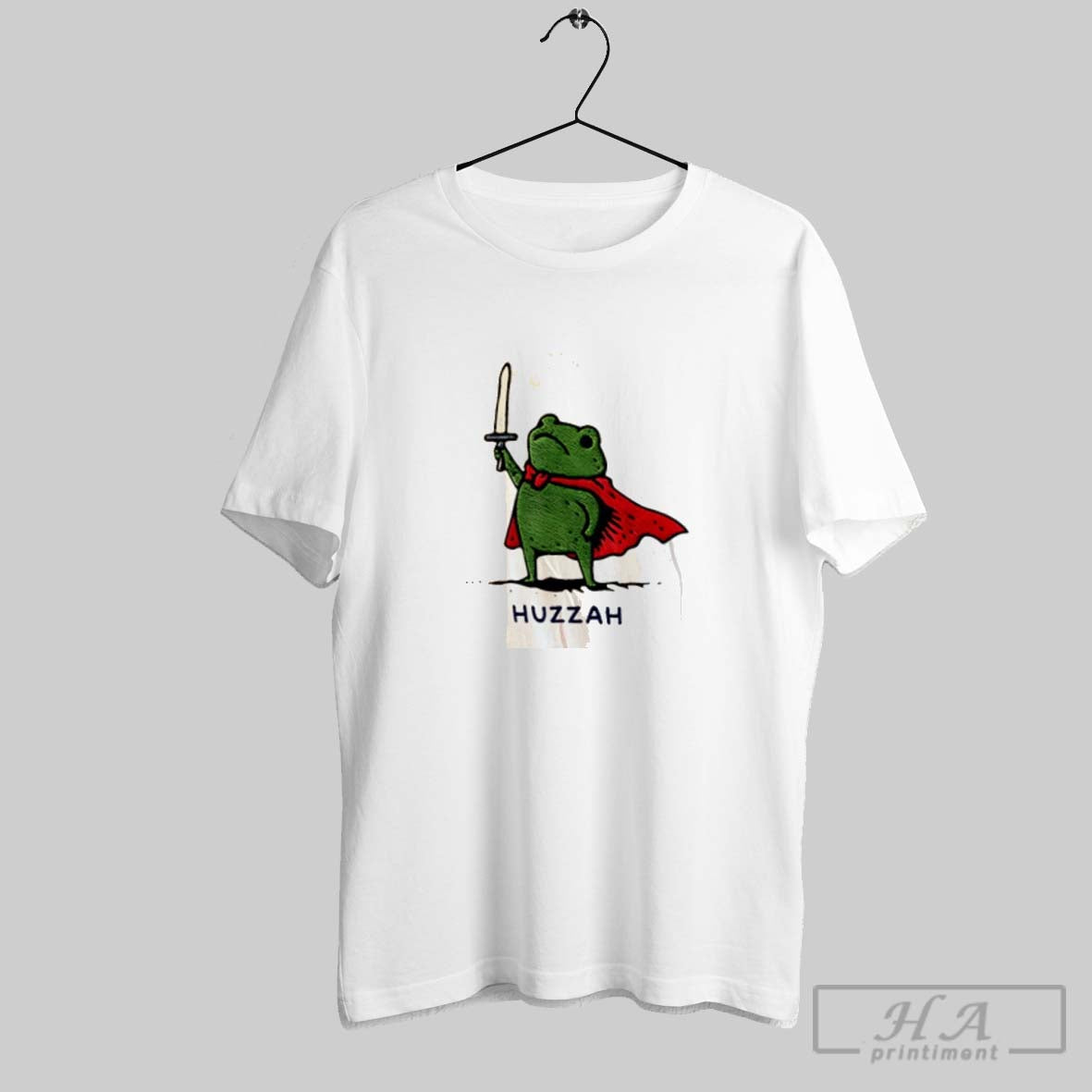 Huzzah Frog Superfrog Long Sleeve Vintage Gift