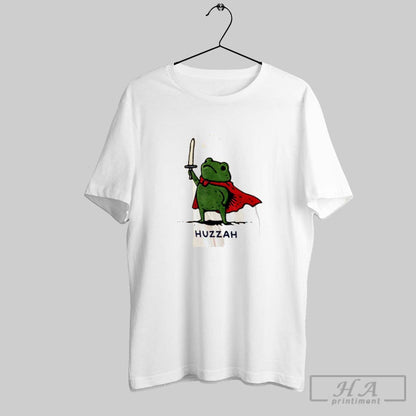 Huzzah Frog Superfrog Long Sleeve Vintage Gift