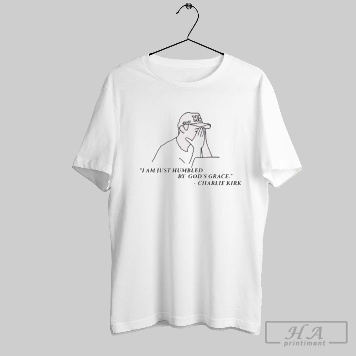 I Am Just Humbked Gods Charlie Kirk Show 2025 Hoodie Vintage Design
