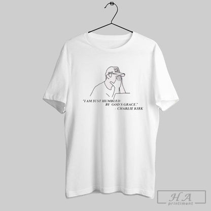 I Am Just Humbked Gods Charlie Kirk Show 2025 Hoodie Vintage Design