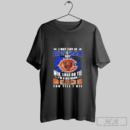 I May Live Indiana Win Lose Or Im Die Hard Bears Tank Top Retro