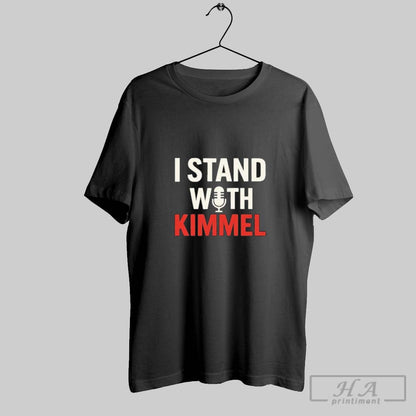 I Stand Kimmel Free Speech Hoodie Premium Collection