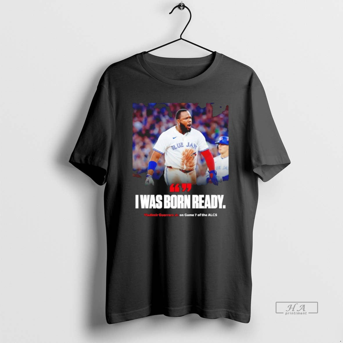 I Was Born Ready Vladimir Guerrero Jr Long Sleeve Designer Gift