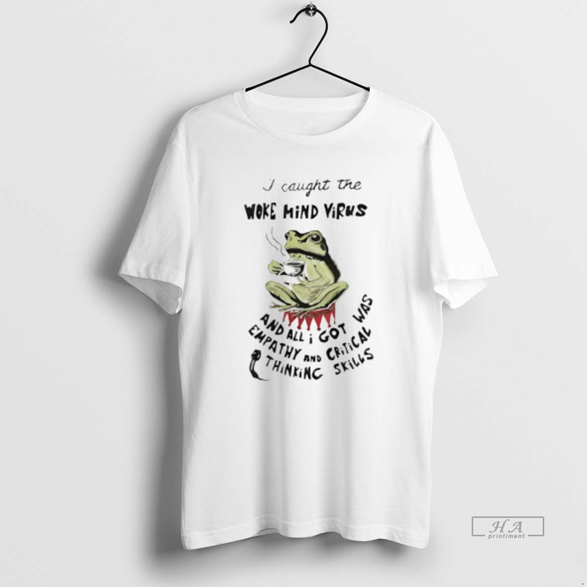 I Caught Woke Mind Virus And All I Got Was Empathy And Critical Tee