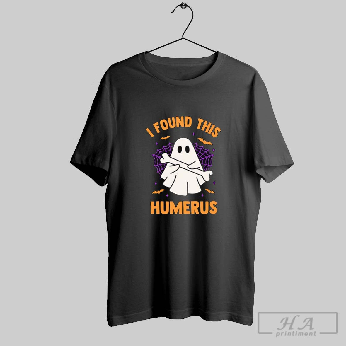I Found This Humerus Ghost Halloween Tank Top Classic Outfit