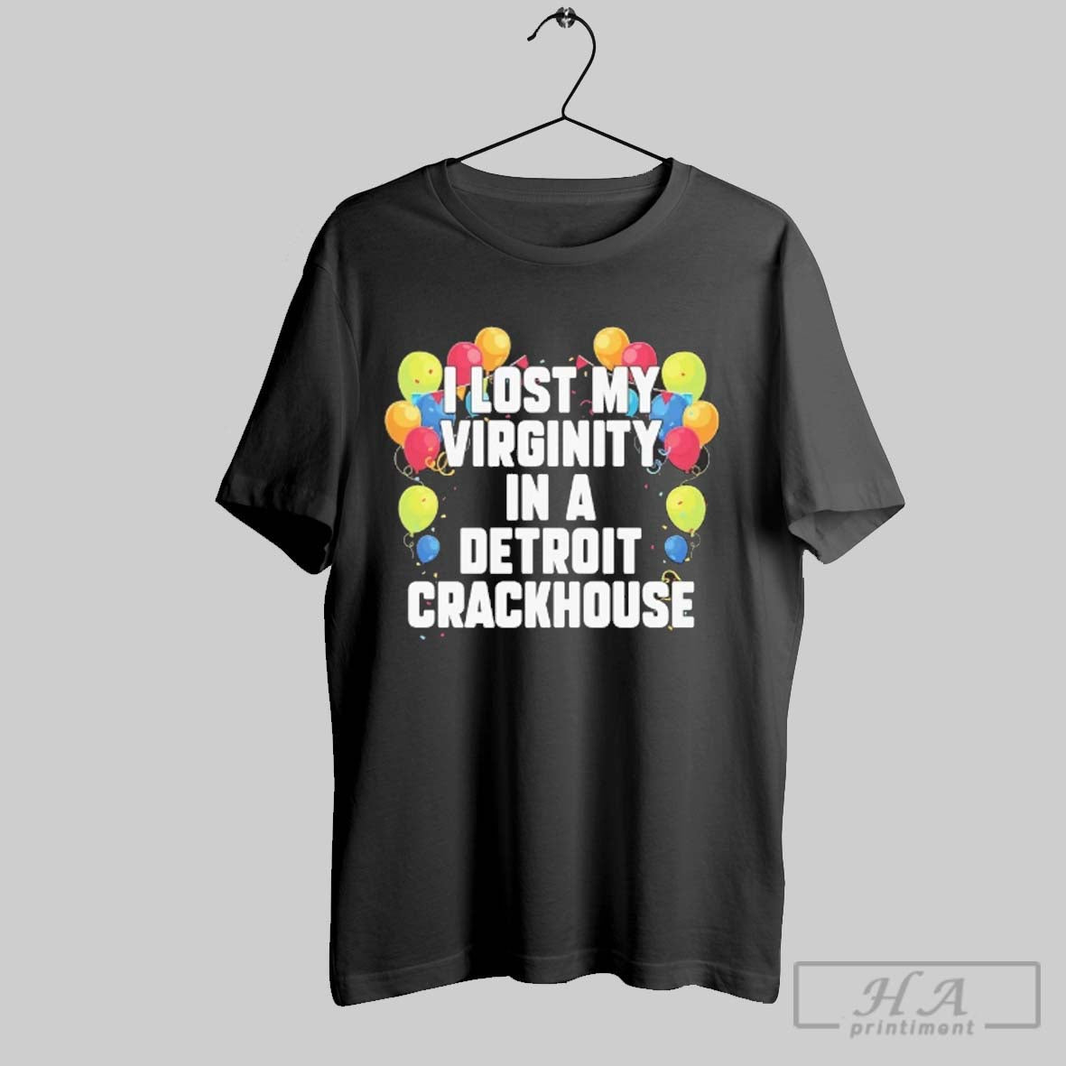 I Lost My Virginity Detroit Crackhouse TShirt Modern Collection