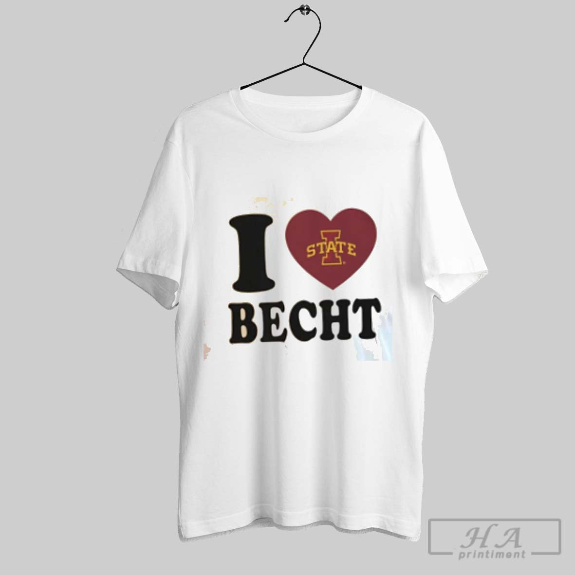 I Love Rocco Becht Iowa State Cyclones Heart Hoodie Vintage Fashion