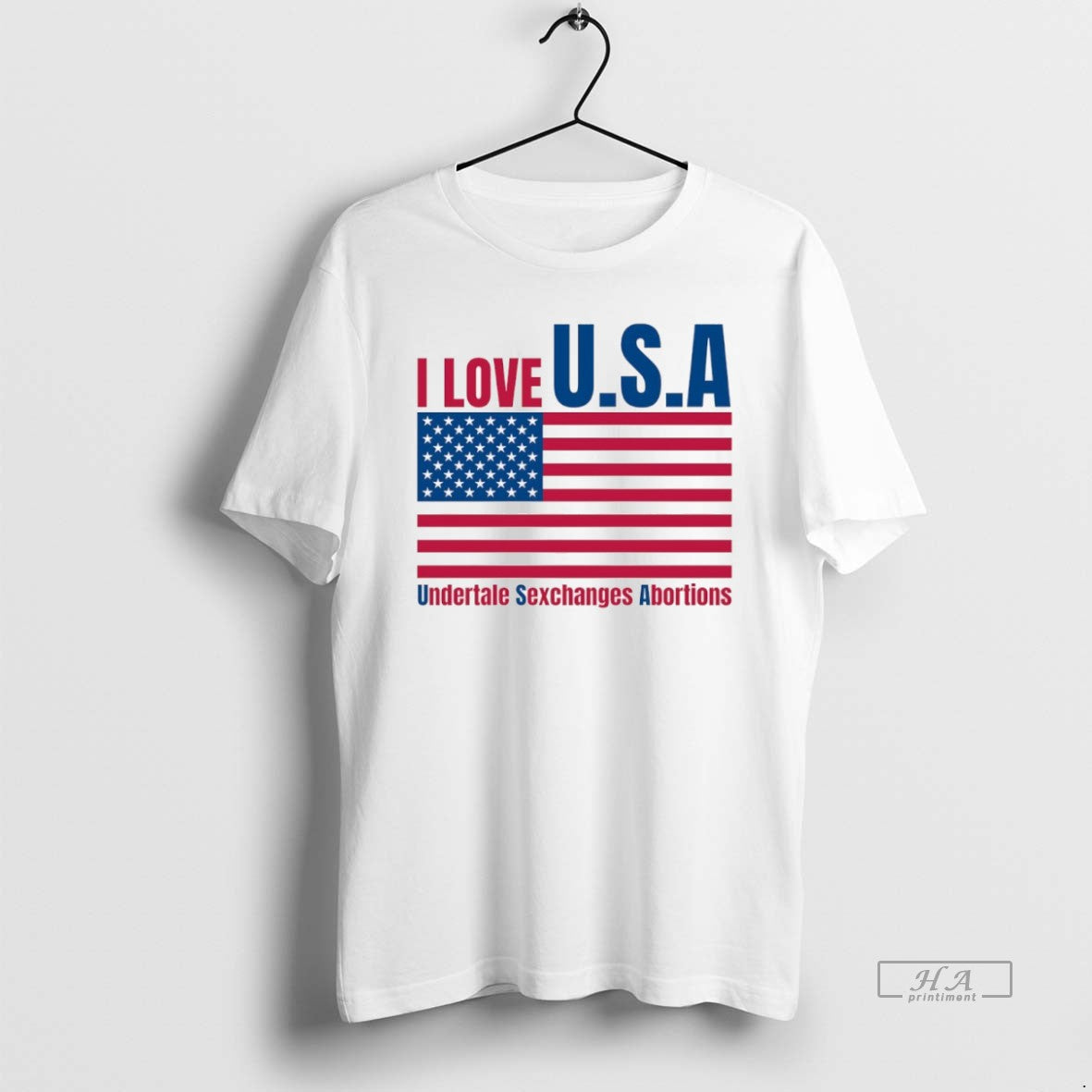 I Love U S Sweatshirt Premium Fashion