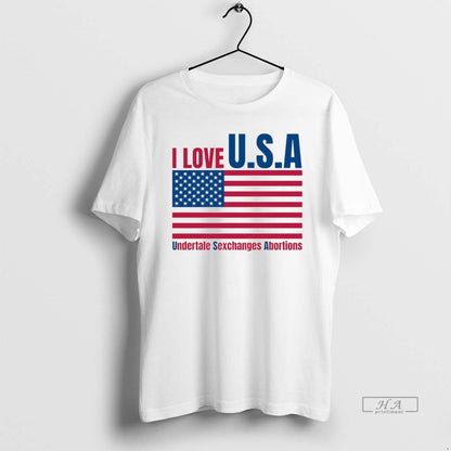 I Love U S Sweatshirt Premium Fashion