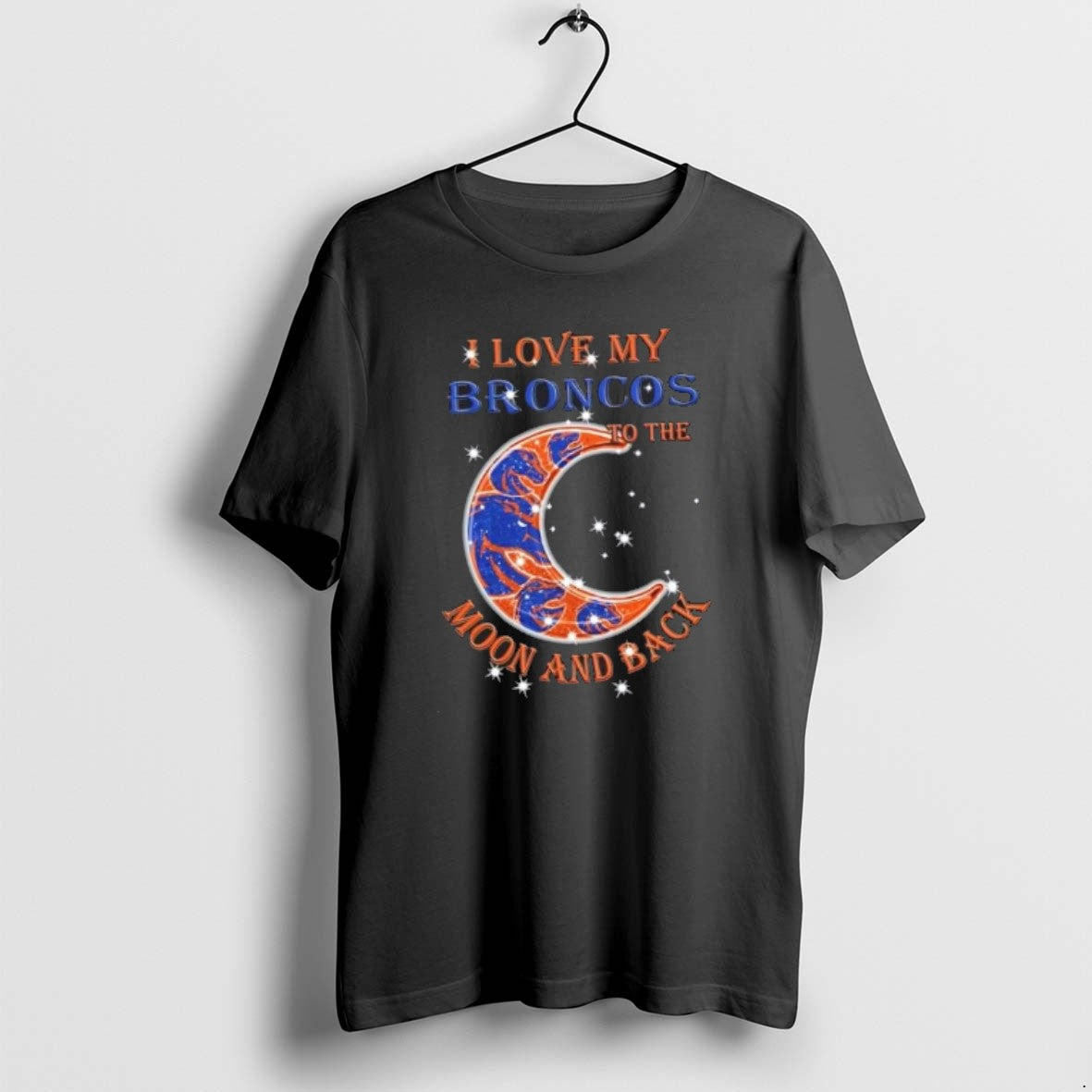 I Love My Boise State Broncos To Moon And Back Sweatshirt Elegant
