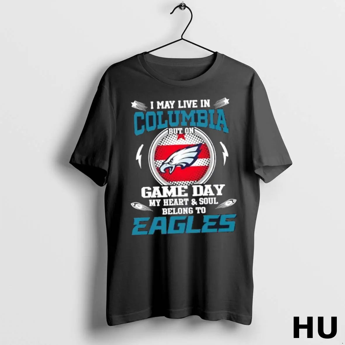 I May Live Columbia But Game Day My Heart And Soul Belongs Tee Trendy