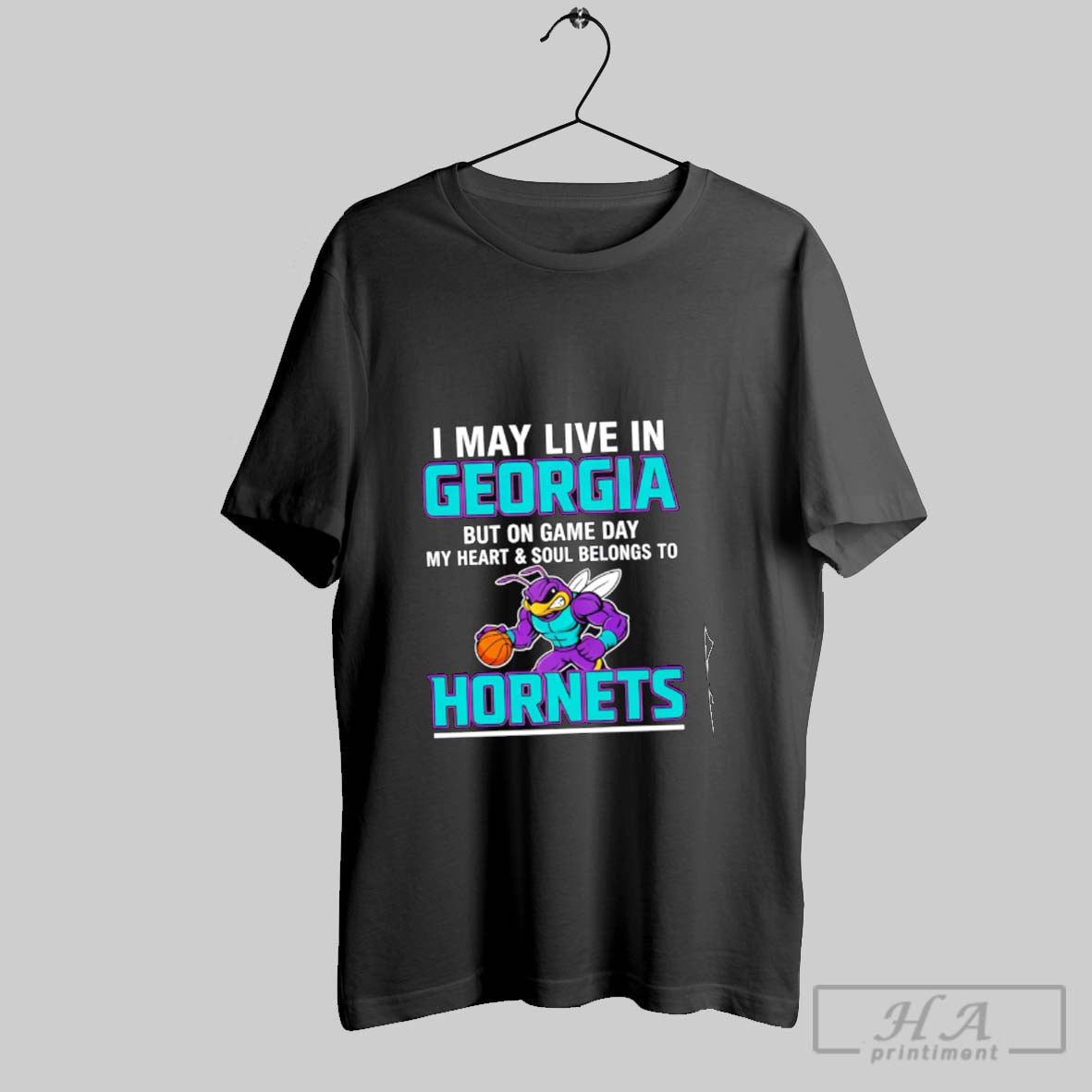 I May Live Georgia But Game Day My Heart And Soul Belongs Tank Top