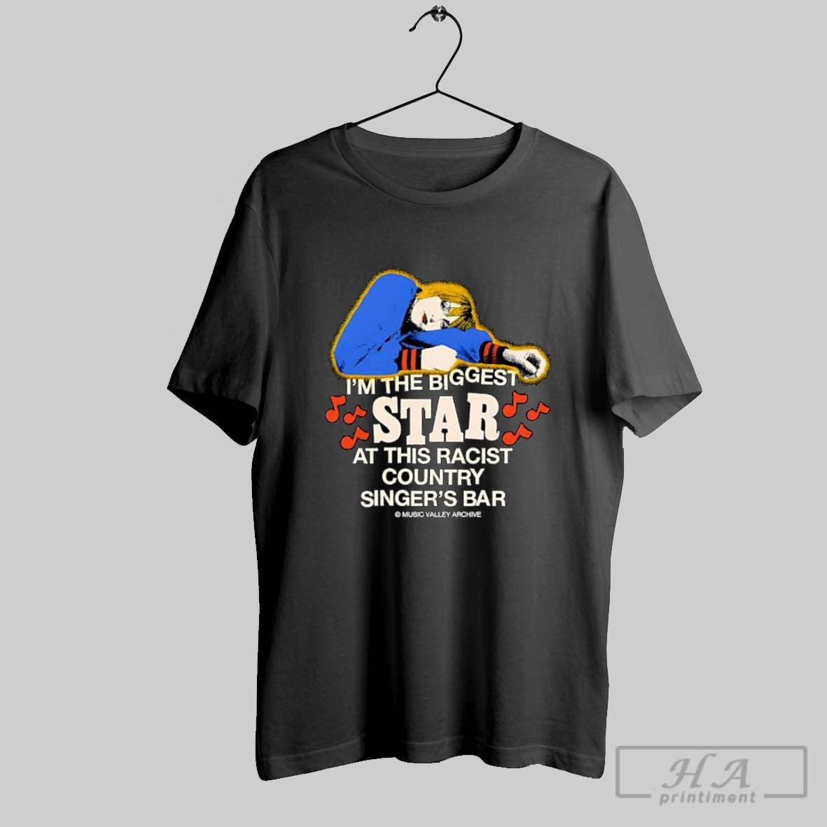 Iam Biggest Star This Racist Country Singers Bar Hoodie Exclusive Look