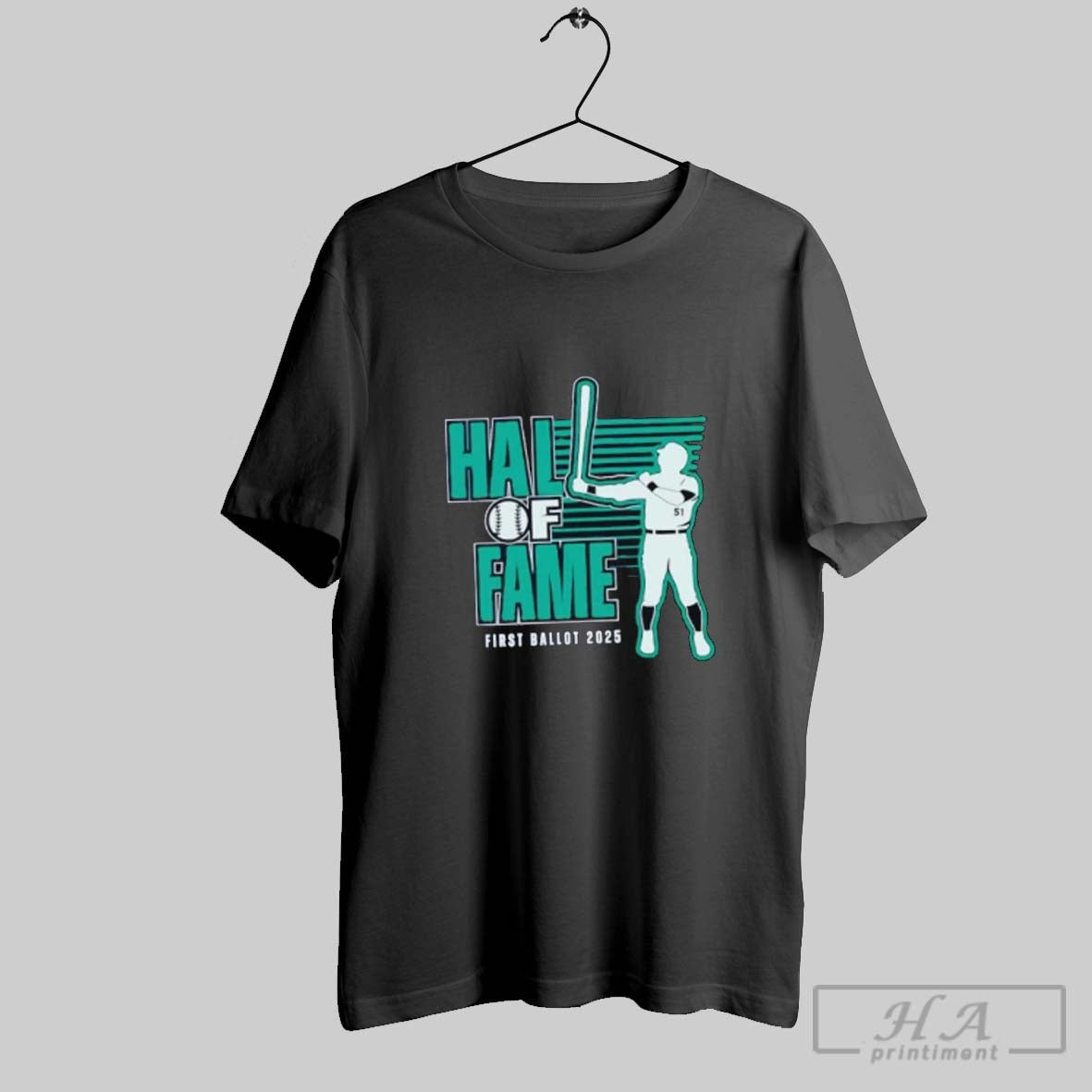 Ichiro Suzuki First Ballot 2025 Hall Fame Tank Top Classic Merch