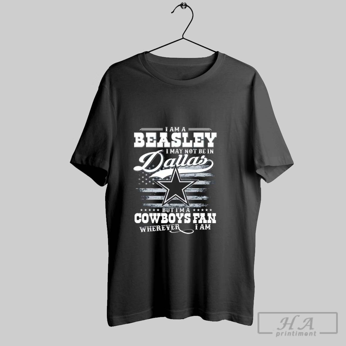 Im Beasley I May Not Be Dallas But Im Cowboys Tee Elegant Apparel