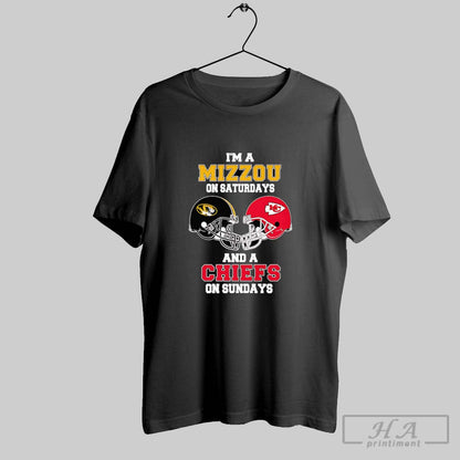 Im Mizzou Saturdays And Chiefs Sundays Hoodie Unique Gift