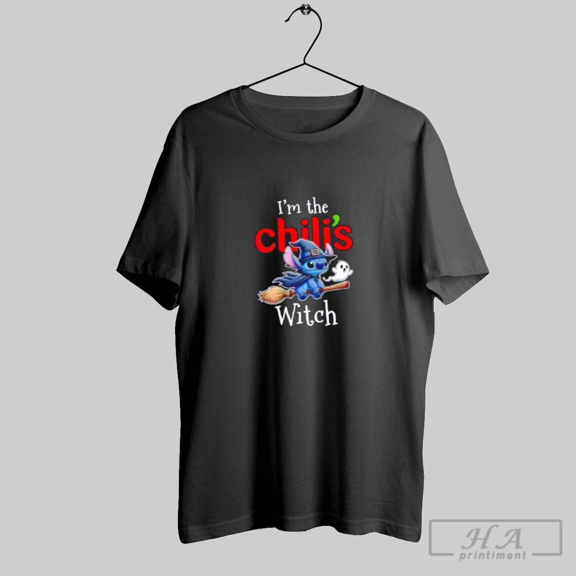 Im Chilis Witch Stitch Halloween Sweatshirt Designer Look