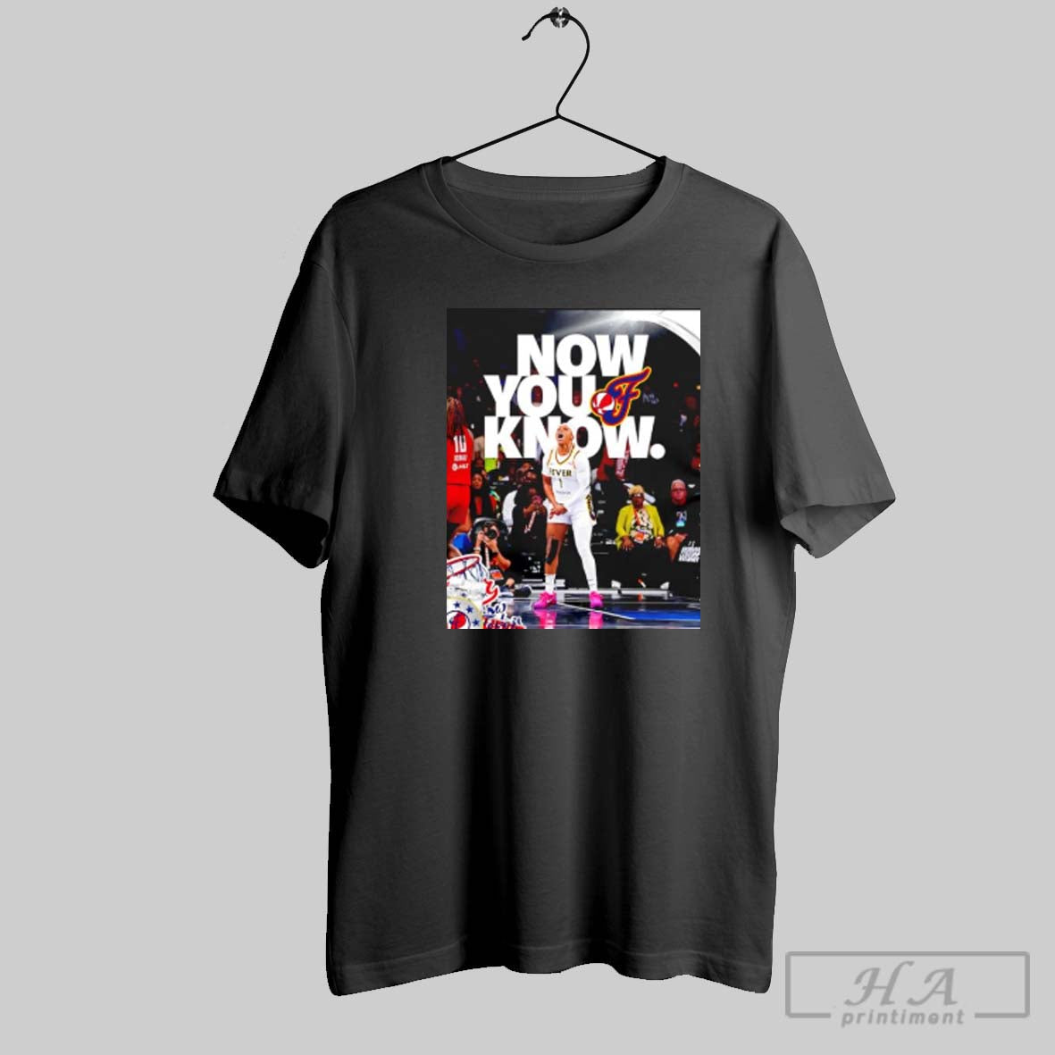 Indiana Fever Caitlin Clark Now You Know TShirt Authentic Design