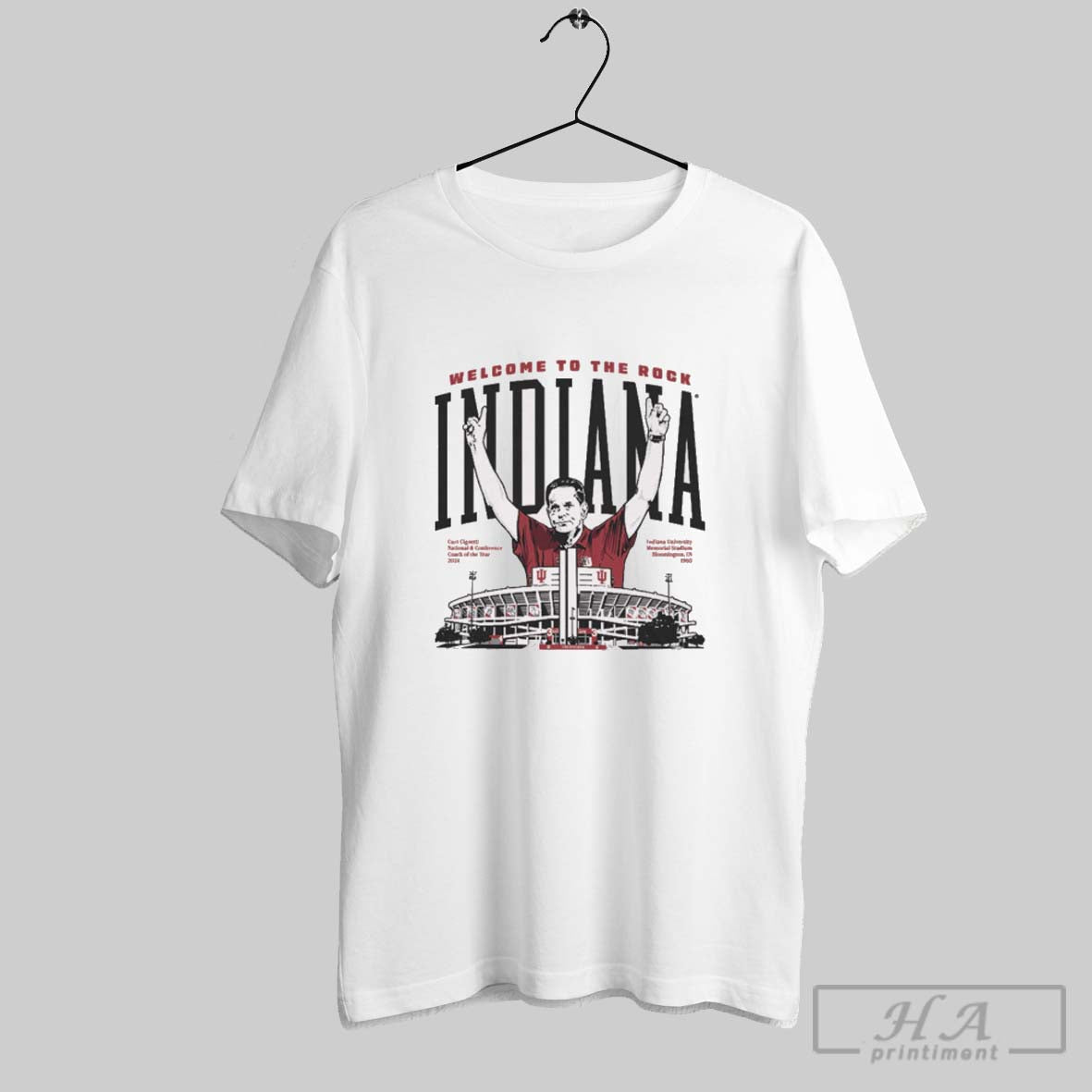 Indiana Hoosiers Football Welcome To Rock Curt Cignetti National