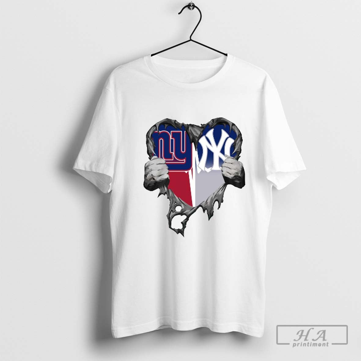 Inside Me New York Giants And New York Yankees 2024 Tee Vintage Outfit