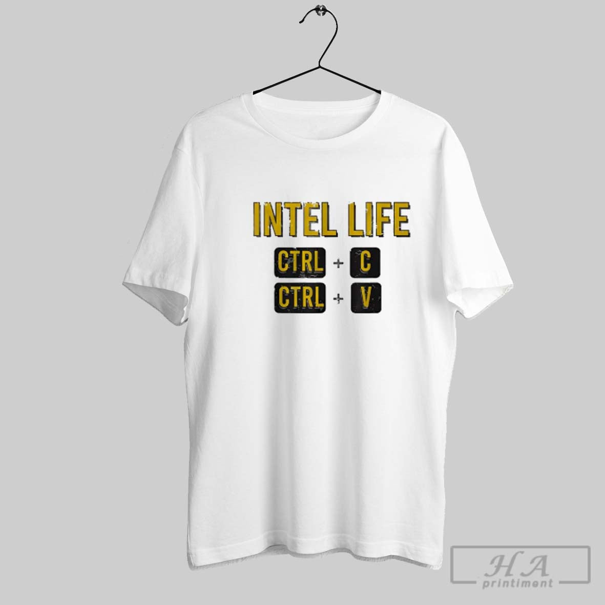 Intel Life Ctrl C Ctrl V Hoodie Authentic Fashion