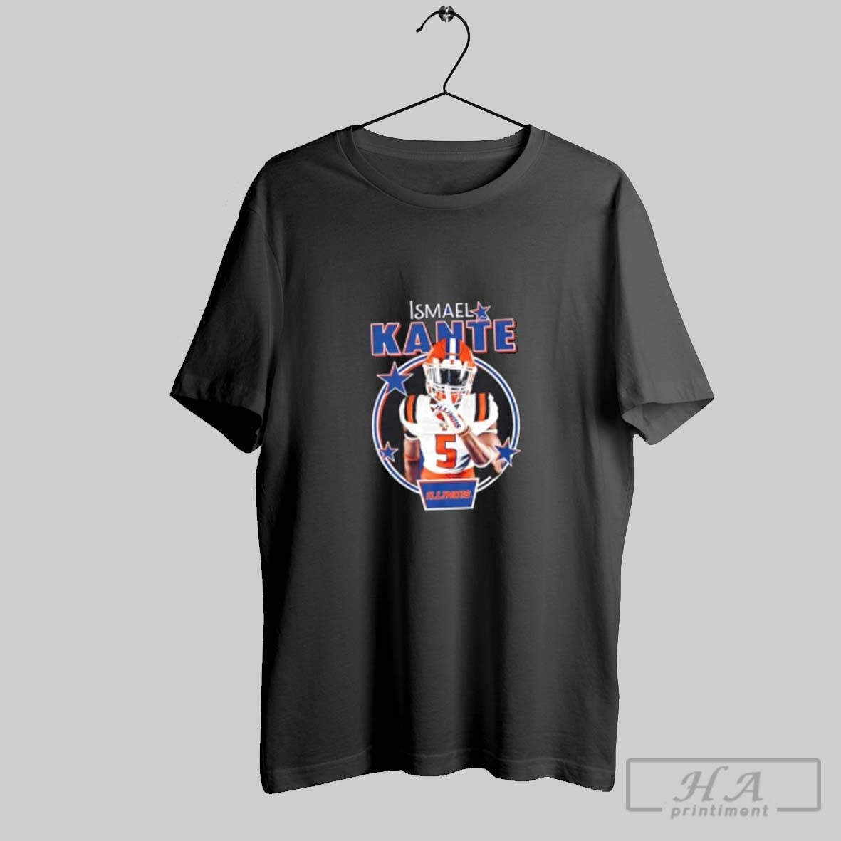Ismael Kante Illinois Fighting Illini Football Tee Classic Outfit