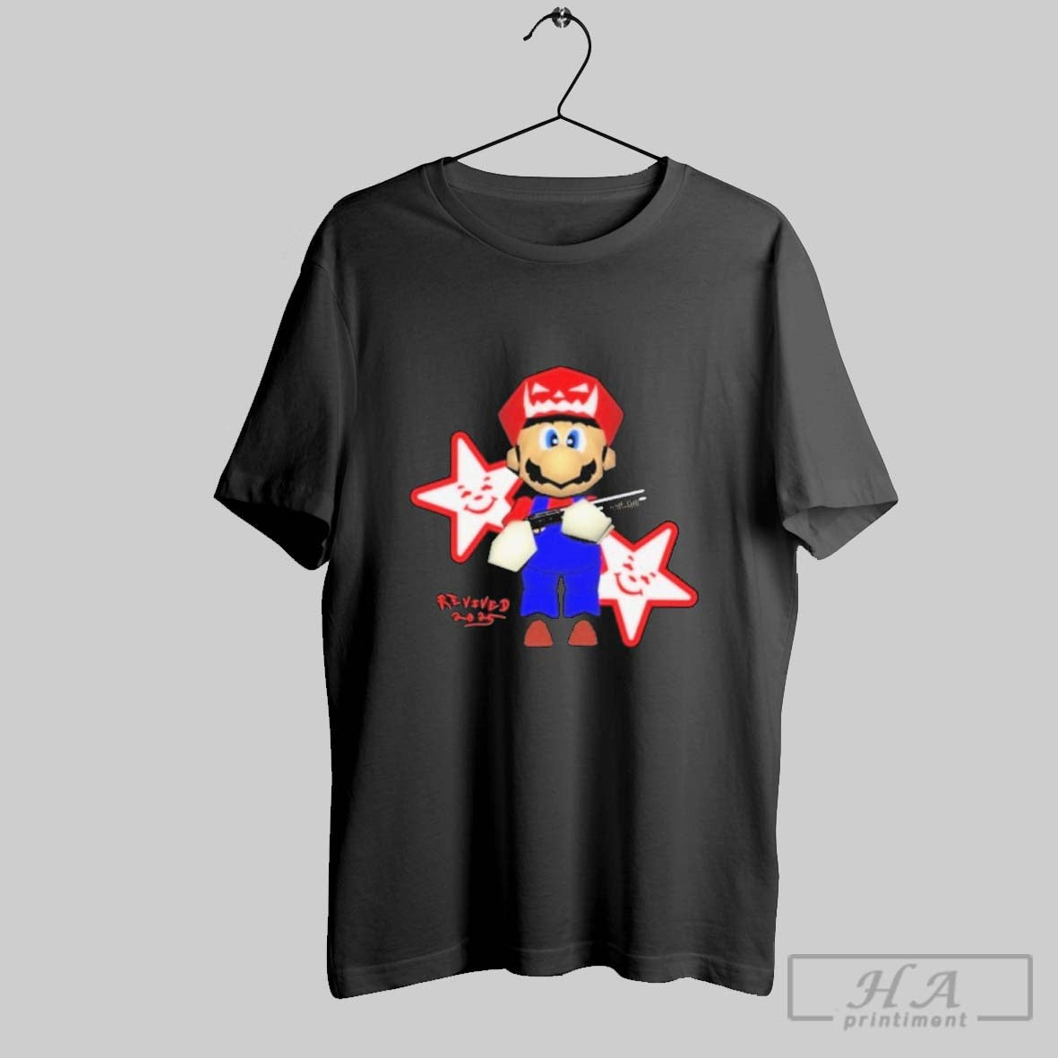 Italian Plumber Mario Gun Sweatshirt Elegant Design