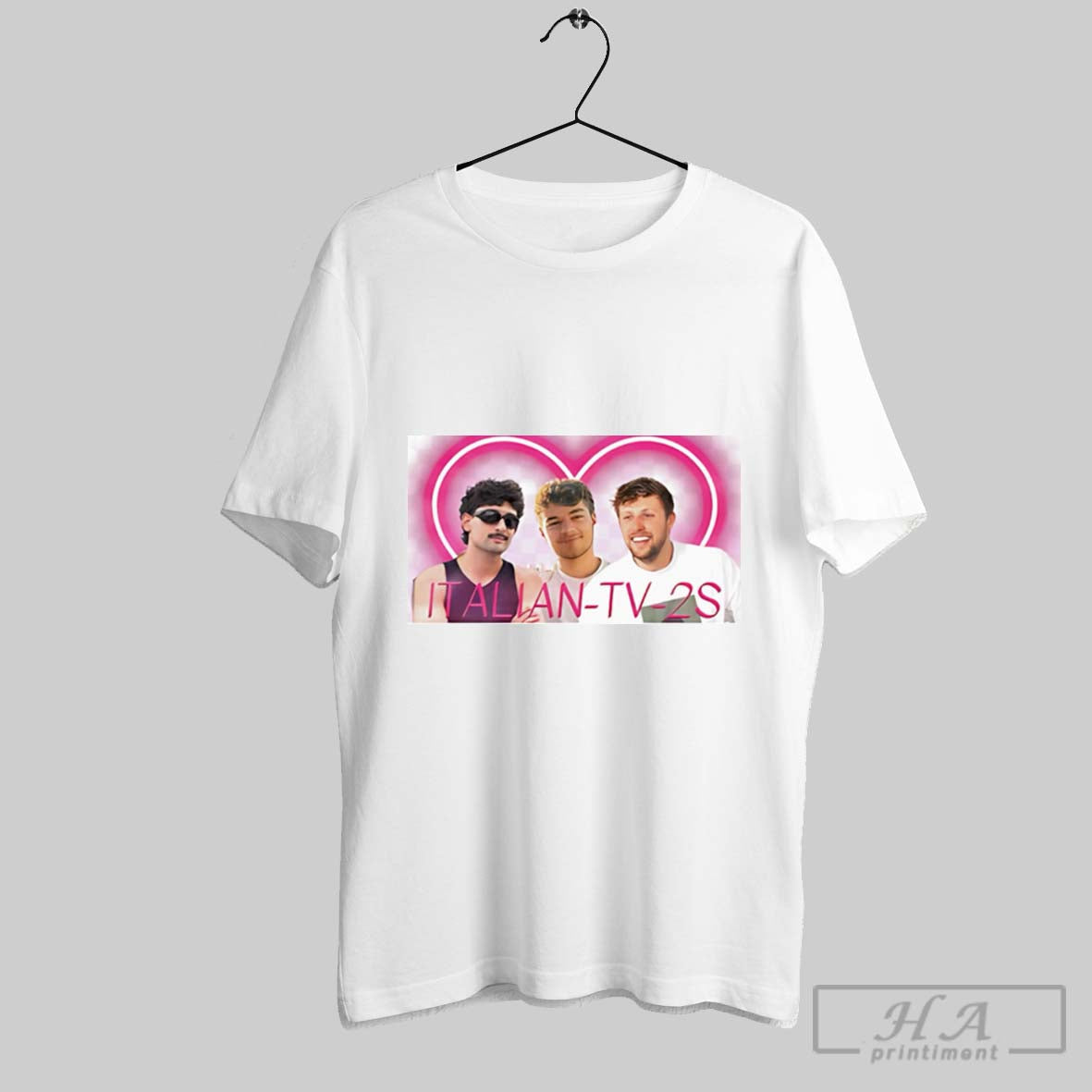 Italian Tv 2S Sidememe Sweatshirt Vintage Art