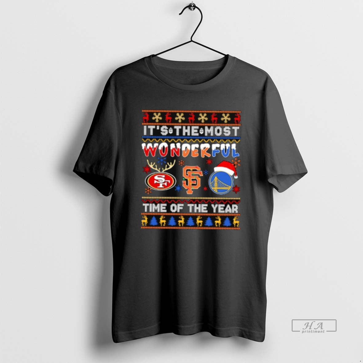 Its Most Wonderful Time Year San Francisco 49Ers X Giants TShirt
