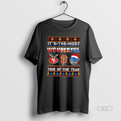 Its Most Wonderful Time Year San Francisco 49Ers X Giants TShirt