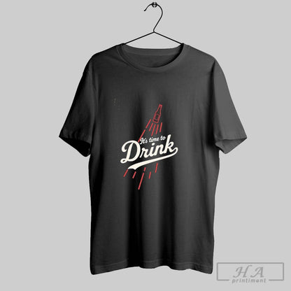 Its Time To Drink Los Angeles Dodgers Tank Top Designer Outfit