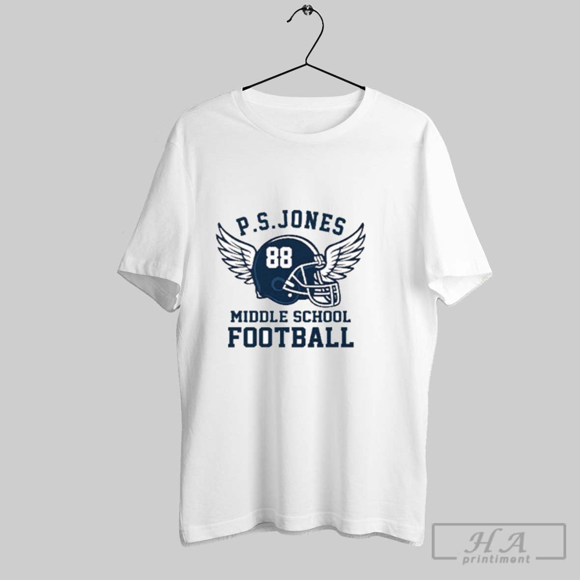 Jack Oneal Tribute Wear P S Jones Middle School Football TShirt