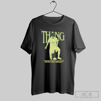 Jadon Thang Northern Michigan Soccer Defensive Midfielder From Battle