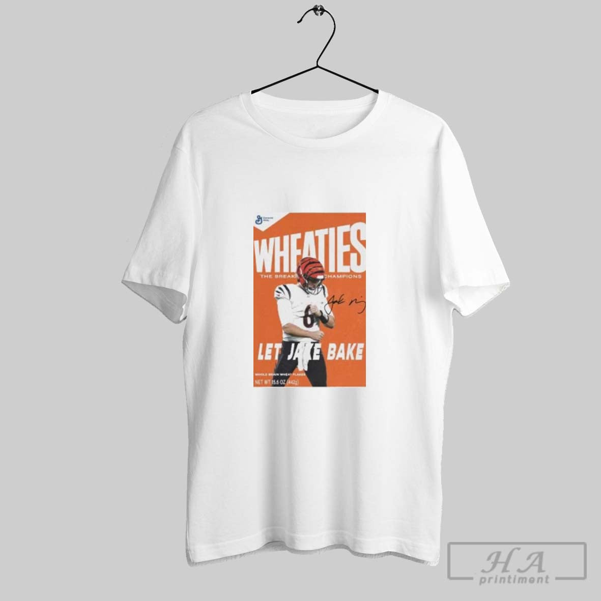 Jake Browning Wheaties Breaking Champions Let Jake Bake Long Sleeve