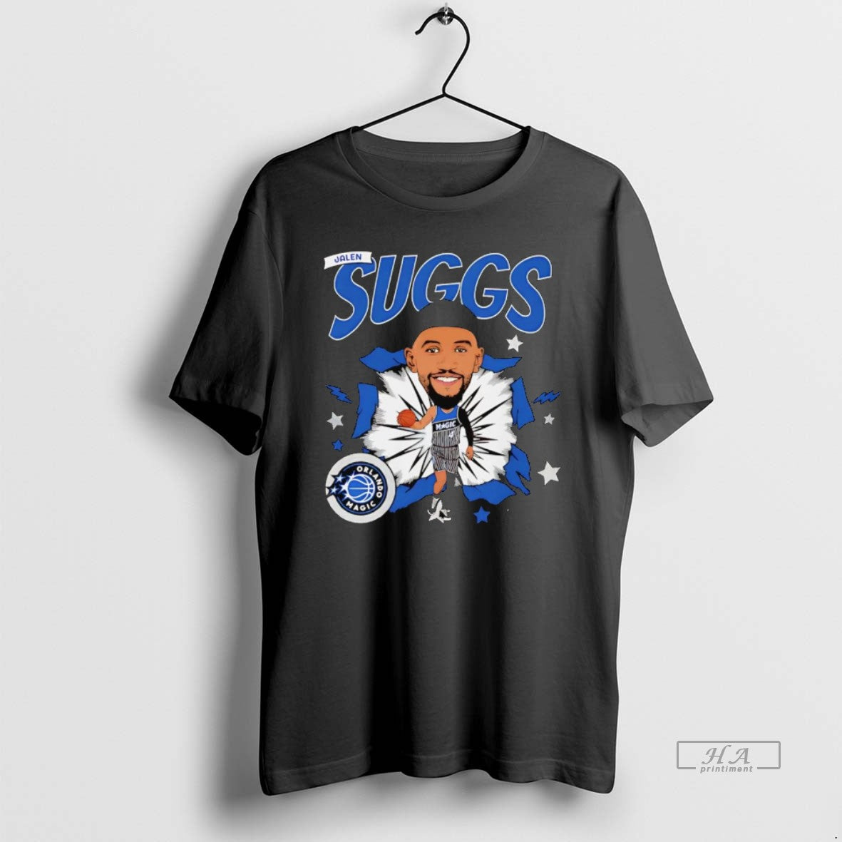 Jalen Suggs Caricature Orlando Magic TShirt Premium Style