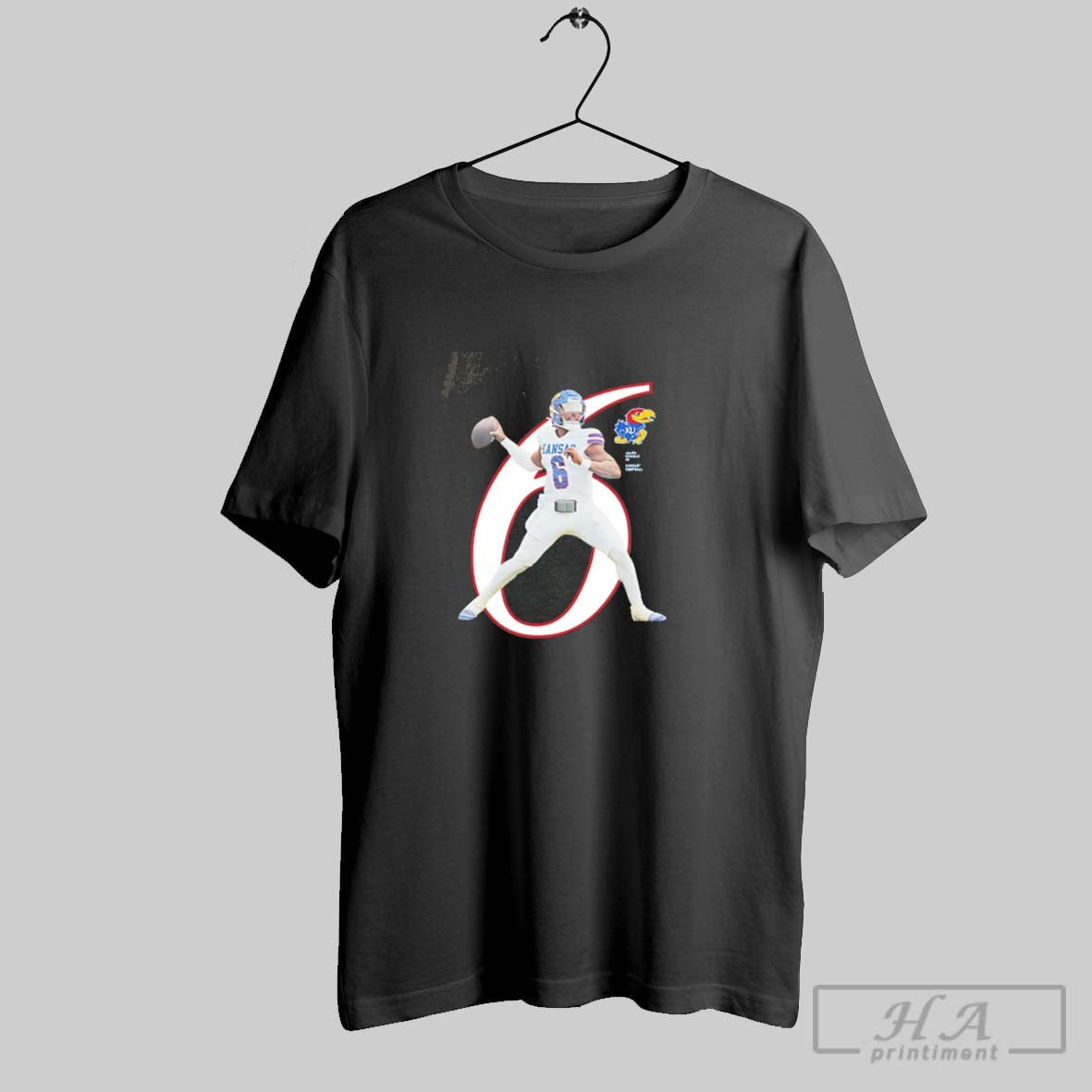 Jalon Daniels Kansas Jayhawks Breakthrough Series Tee Retro Style
