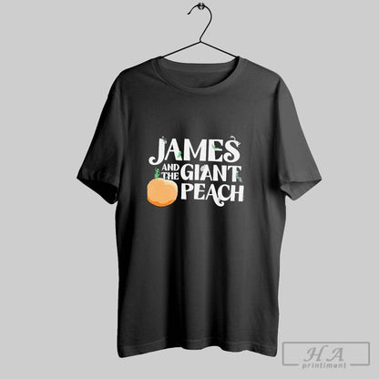 James And Giant Peach Sweatshirt Vintage Gift