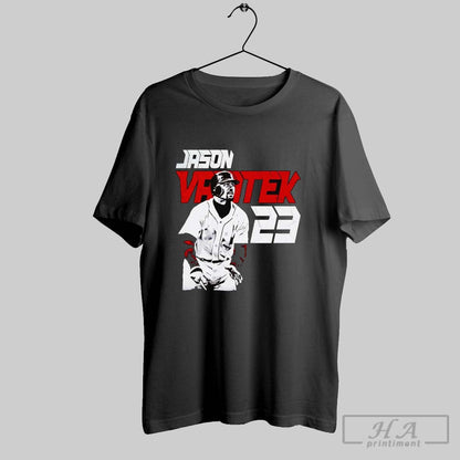 Jason Varitek 23 Portrait Boston Player Sweatshirt Stylish Fashion