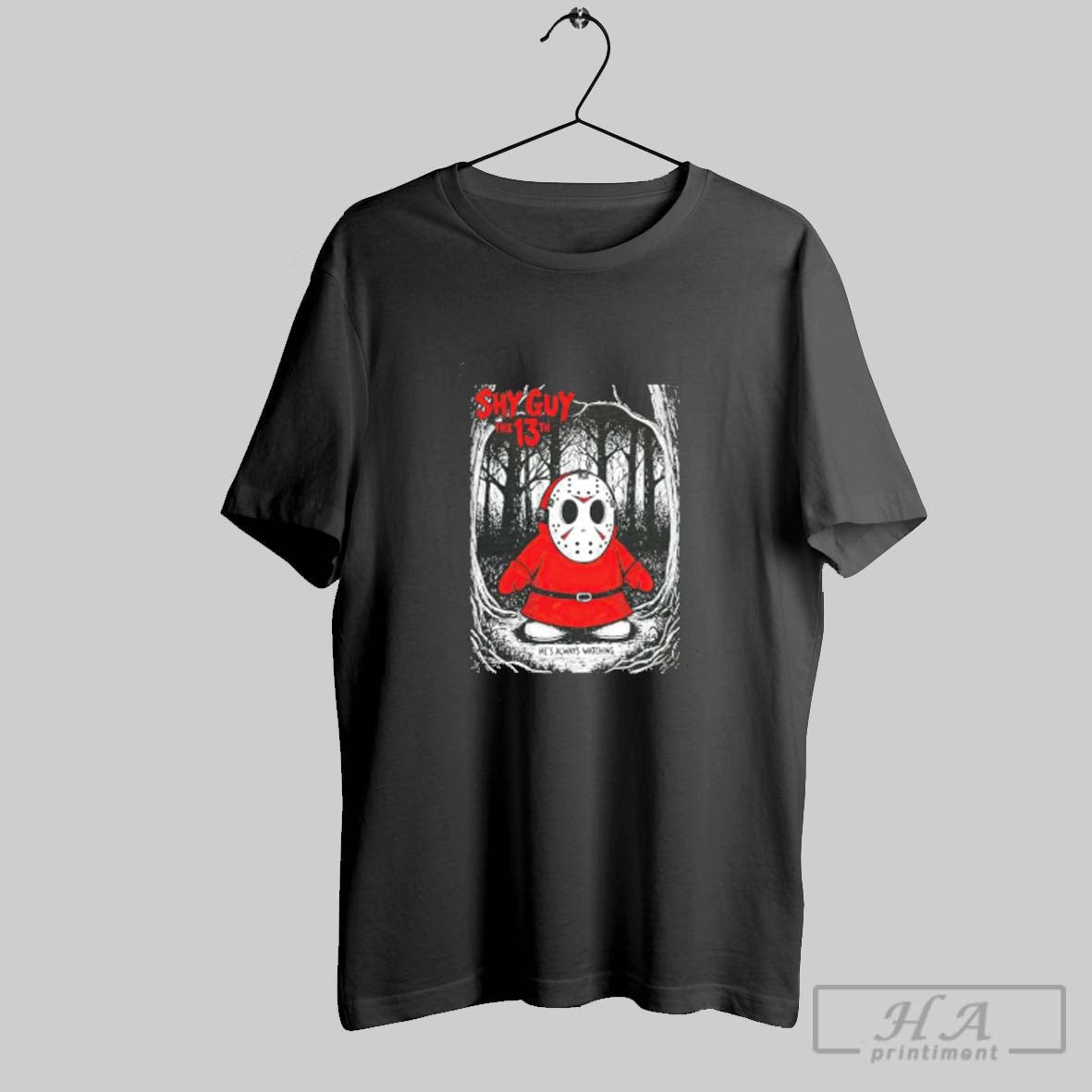 Jason Voorhees Shy Guy 13Th Movie Halloween Shirt Retro Collection