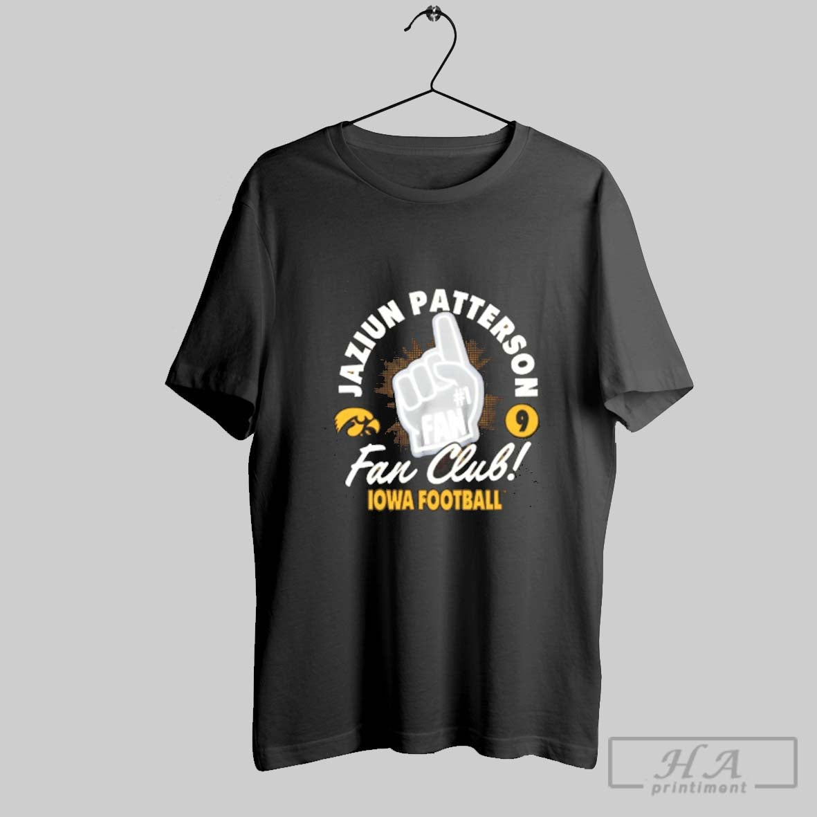 Jaziun Patterson Club Iowa Hawkeyes Long Sleeve Authentic Merch