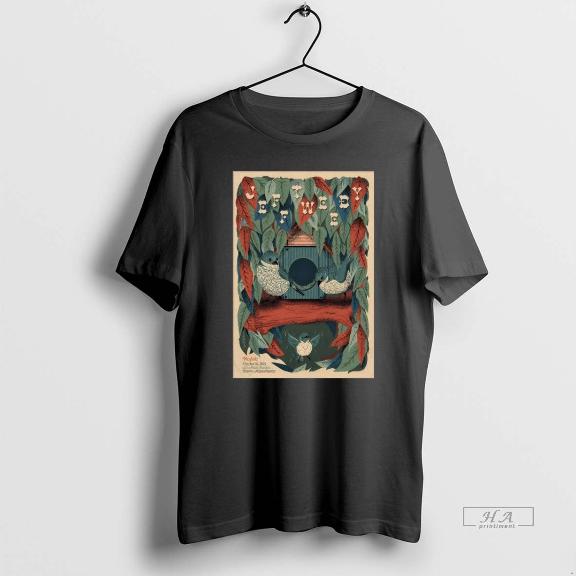 Jeff Tweedy Boston Massachusetts Tour October 18 2025 TShirt Vintage