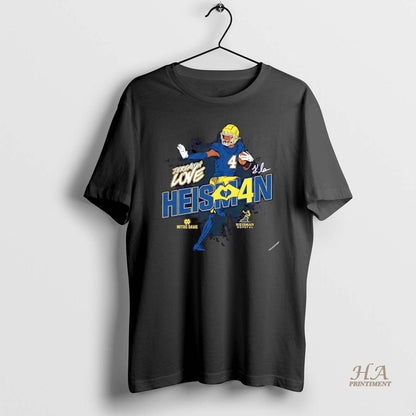 Jeremiyah Love Notre Dame Football Ncaa Heisman Stance Tank Top