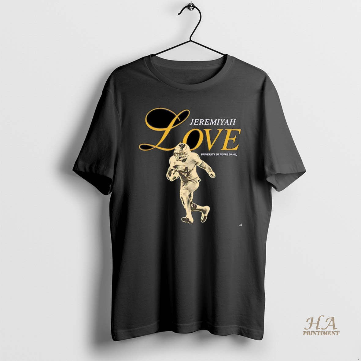 Jeremiyah Love Notre Dame Football Ncaa Legacy Long Sleeve Unique