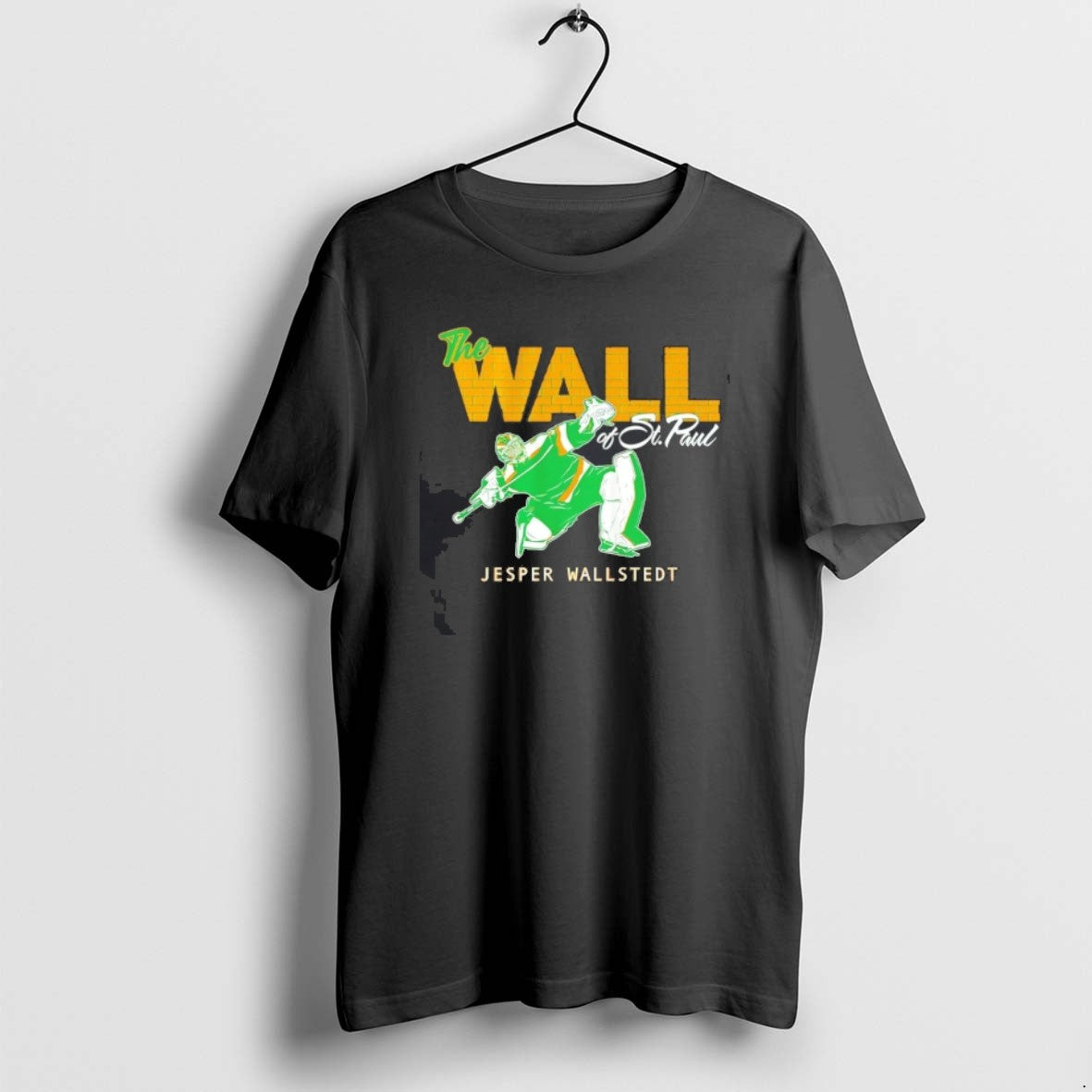 Jesper Wallstedt Minnesota Wild Wall St Tee Unique Fashion