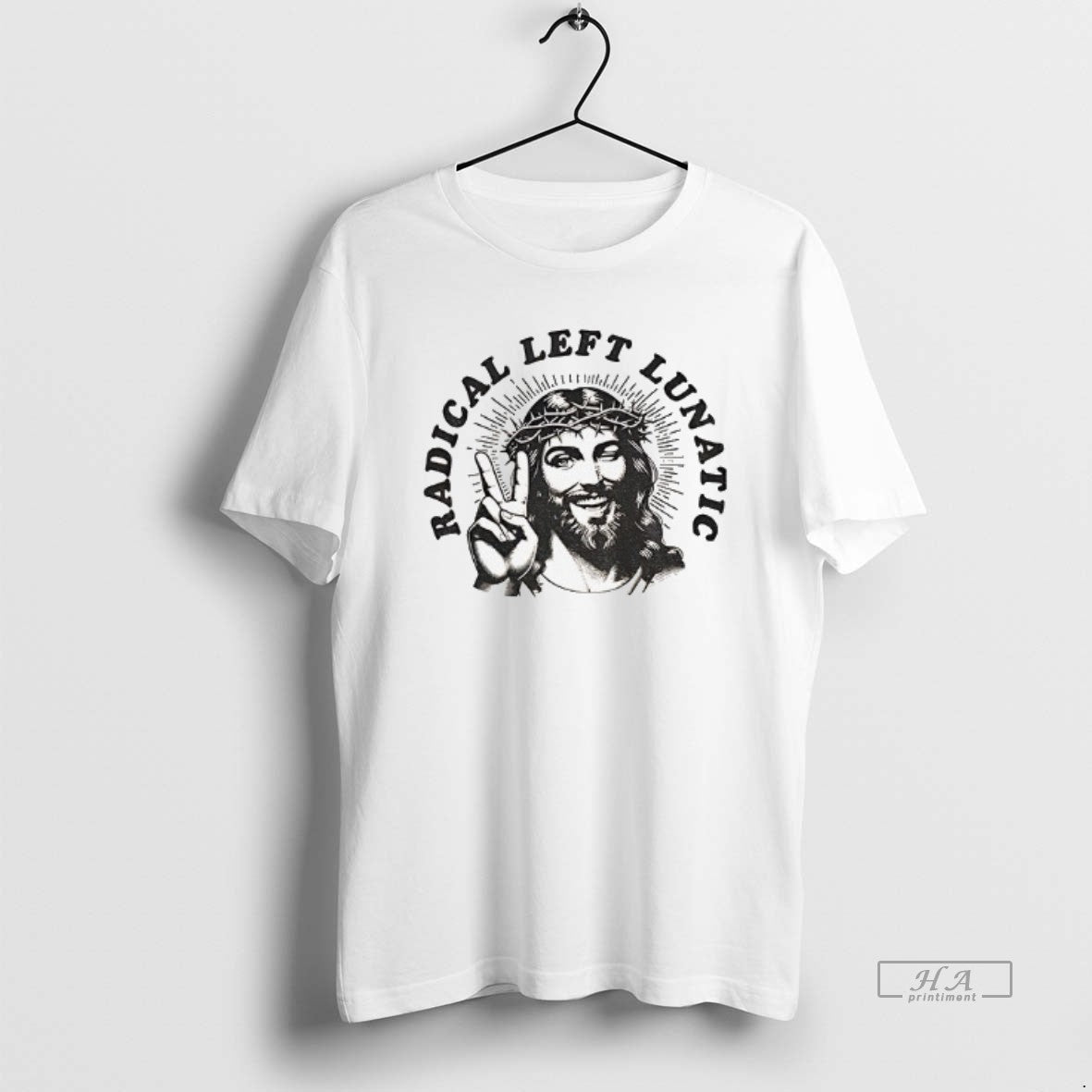 Jesus Radical Left Lunatic Tank Top Unique Apparel