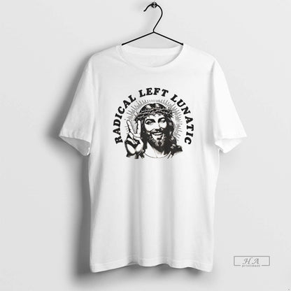 Jesus Radical Left Lunatic Tank Top Unique Apparel