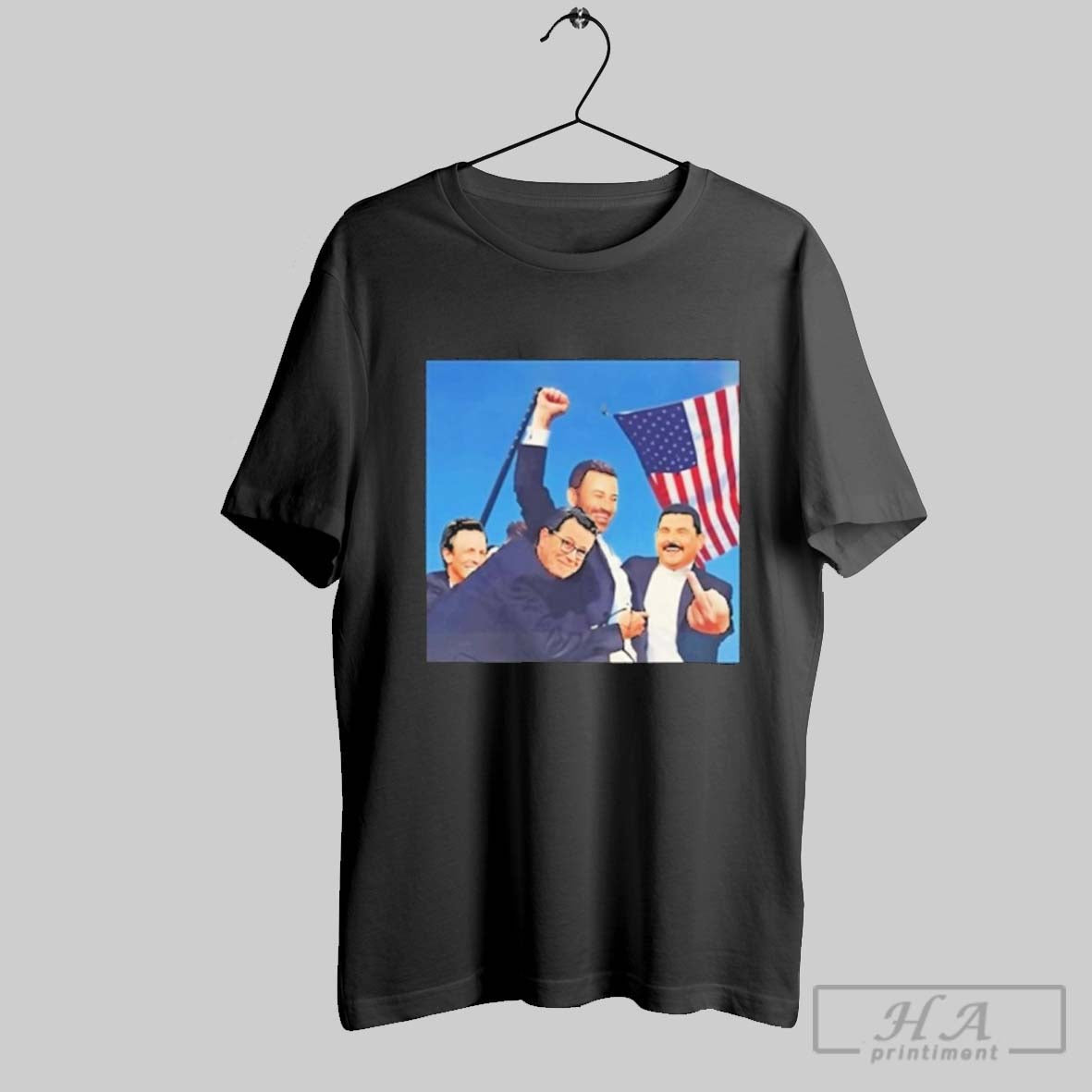 Jimmy Kimmel Trump Fight Parody Tank Top Stylish Look