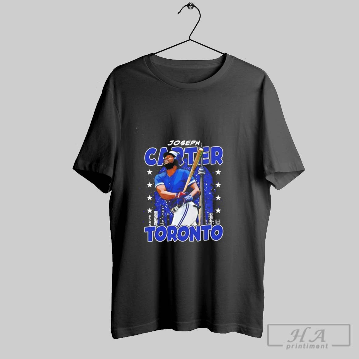 Joe Carter Toronto Blue Jays City Skyline Gritty Shirt Classic Outfit