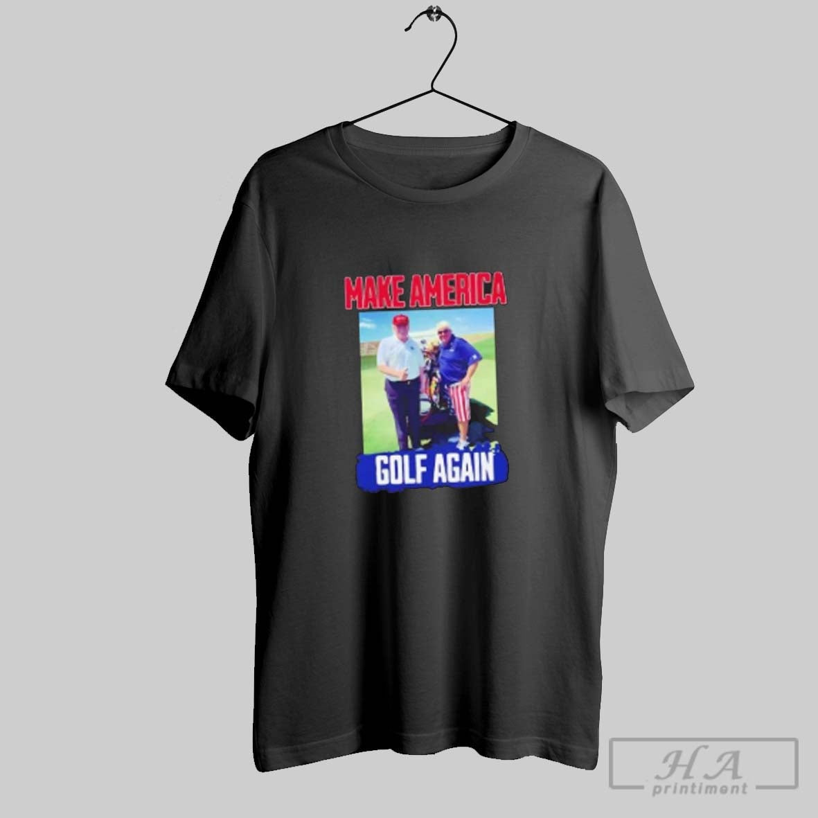 John Daly And Trump Make America Golf Again TShirt Vintage Collection