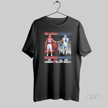 John Mateer Oklahoma Sooners Saturdays And Dak Prescott Dallas